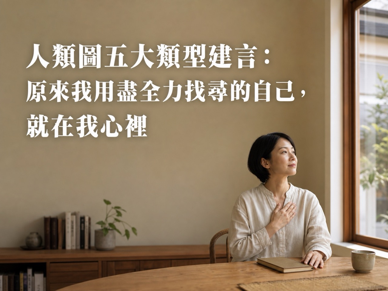 人類圖五大類型建言:原來我用盡全力找尋的自己,就在我心裡