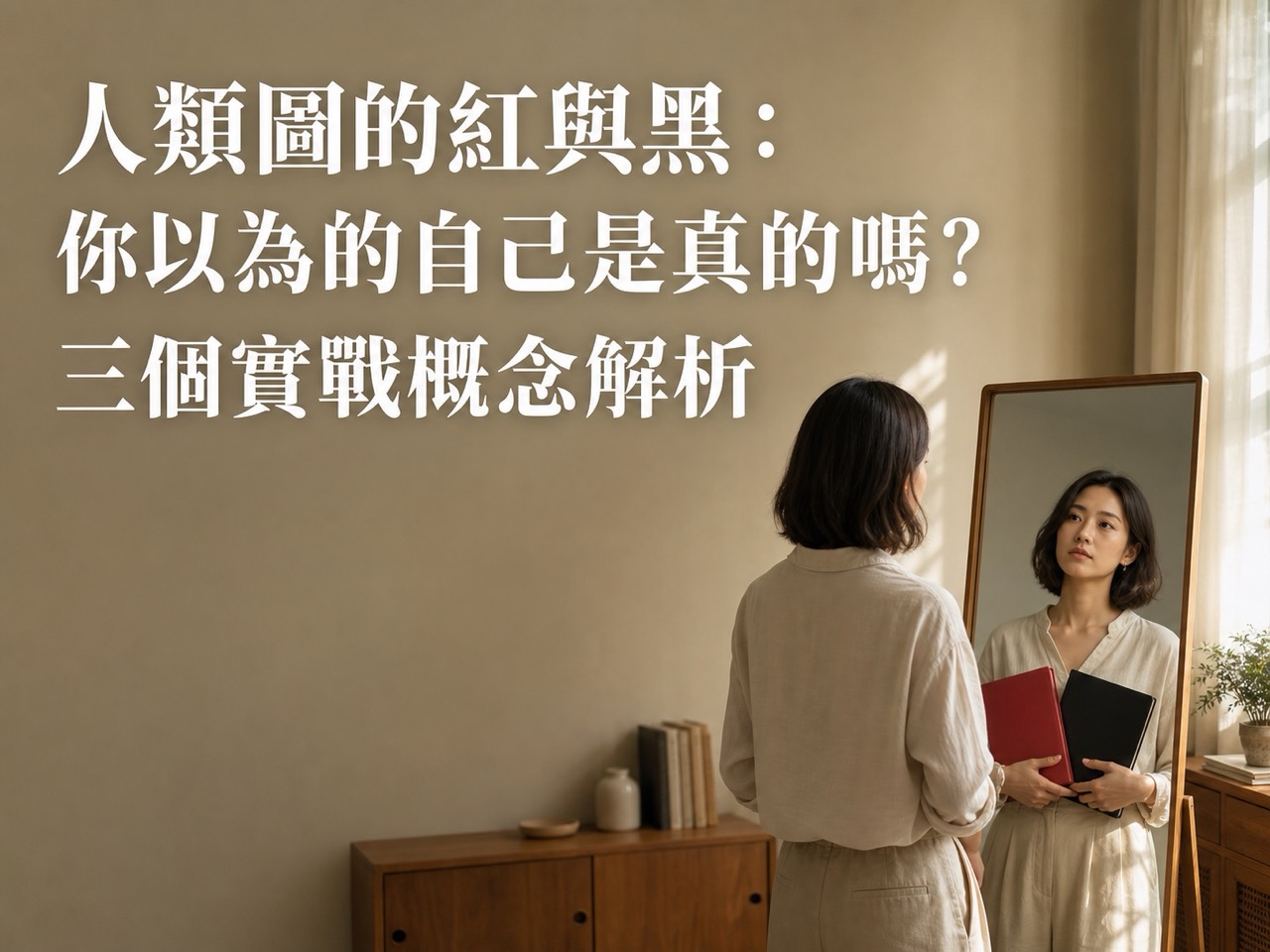 人類圖的紅與黑:你以為的自己是真的嗎?三個實戰概念解析