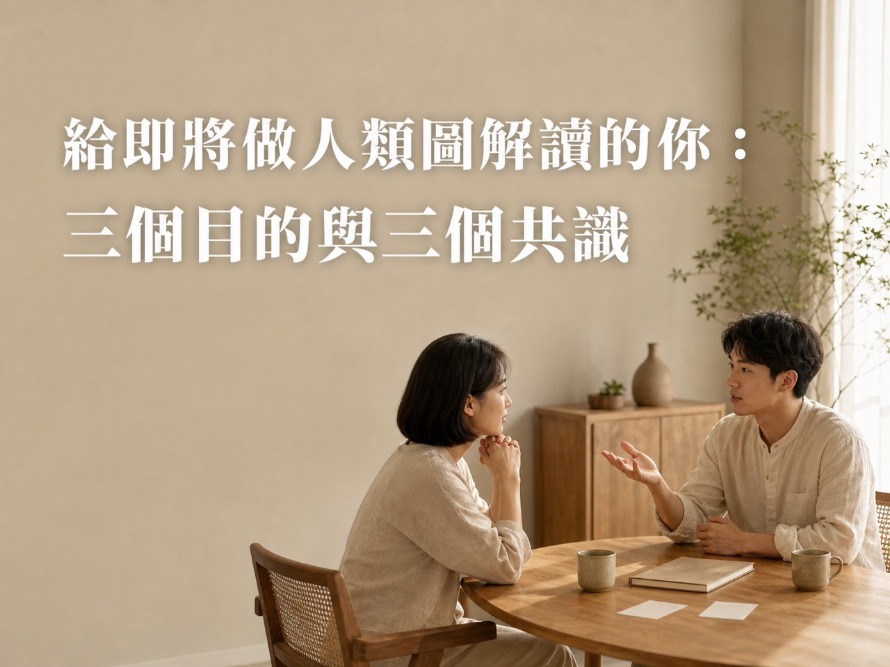 給即將做人類圖解讀的你:三個目的與三個共識(行前指南)