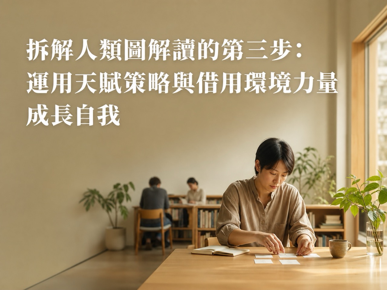 拆解人類圖解讀的第三步:運用天賦策略與借用環境力量成長自我